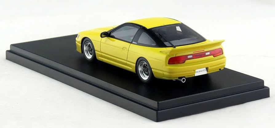 ハイストーリー 1/43 日産 シルエイティ 1998 イエロー Amazon | Hi Story 1/43 シルエイティ (1998) イエロー 完成品